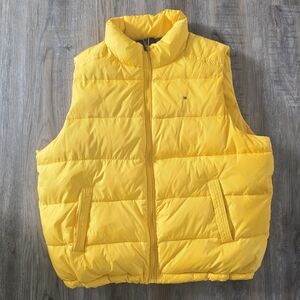 Tommy Hilfiger Men's Bright Yellow Puffer Vest Size XXL